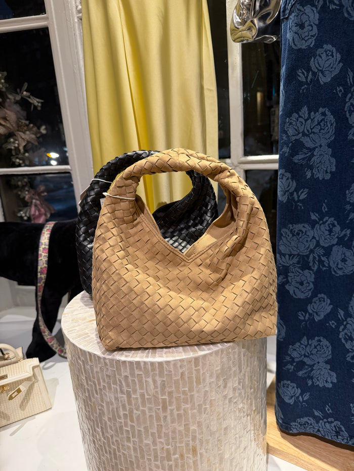 Woven Bag by Billini in Tan or Black