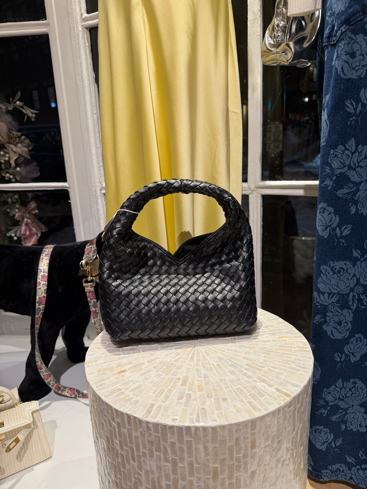 Woven Bag by Billini in Tan or Black