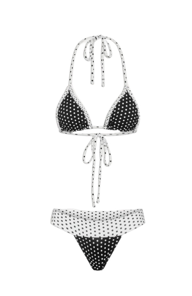 Polka Dot Swimsuit Bikini Set by Frankie's Bikinis