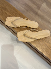 Raffia Flip Flop Sandal by Billini