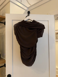 Kerry Mesh Top by Steve Madden (available in black, fig, or dark brown)