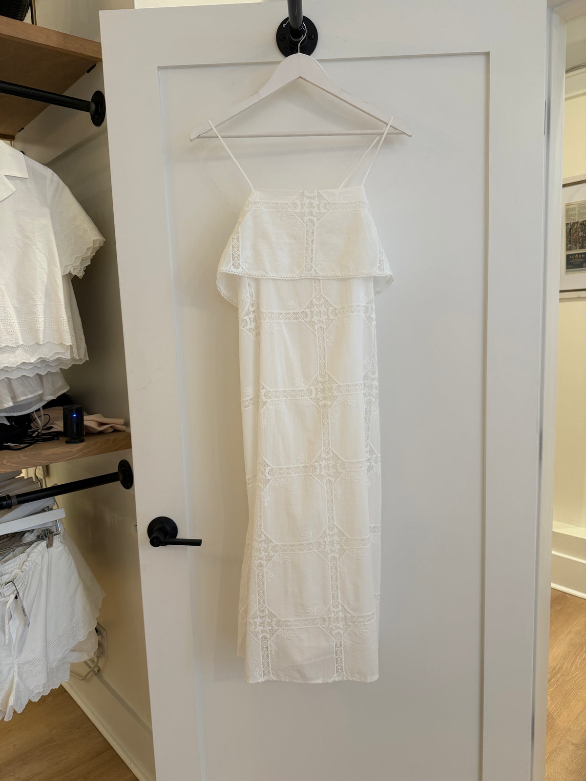 White Lace Maxi Dress by Steve Madden