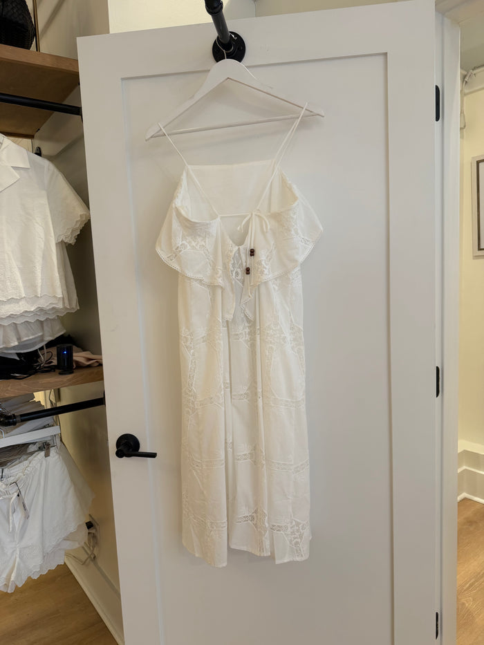 White Lace Maxi Dress by Steve Madden