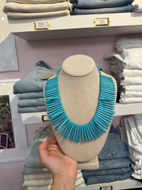 Howlite Turquoise Necklace by Kimberly Aman