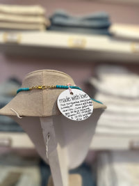 Howlite Turquoise Necklace by Kimberly Aman