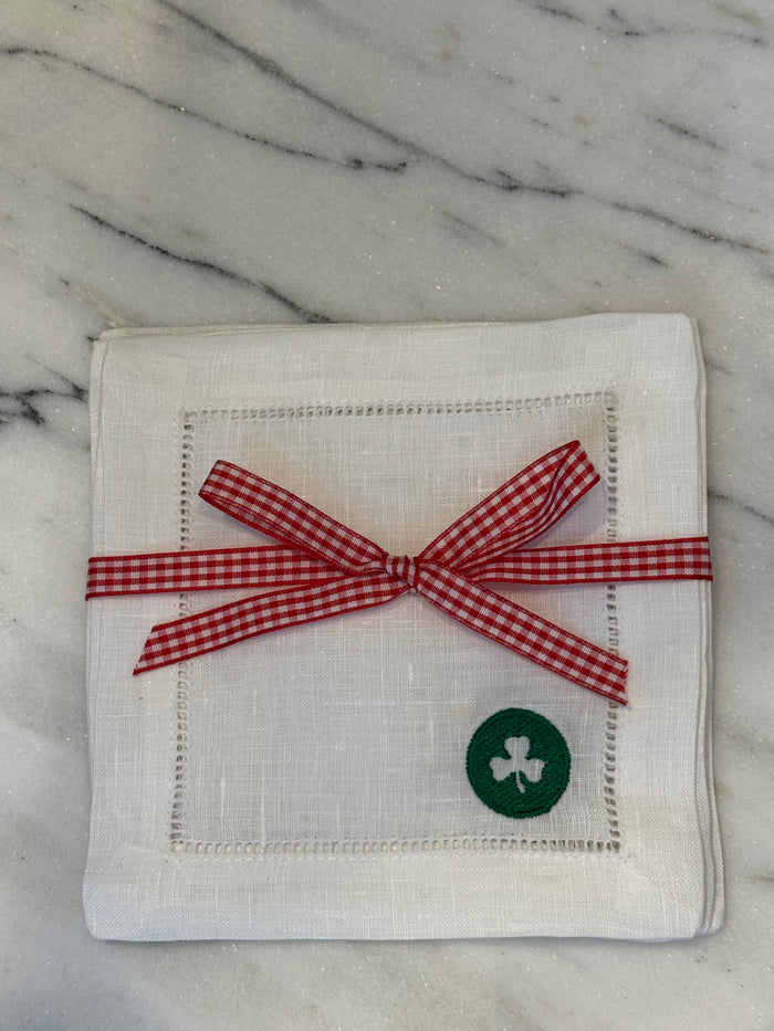 Boston Celtics Locally Made Linen Napkins