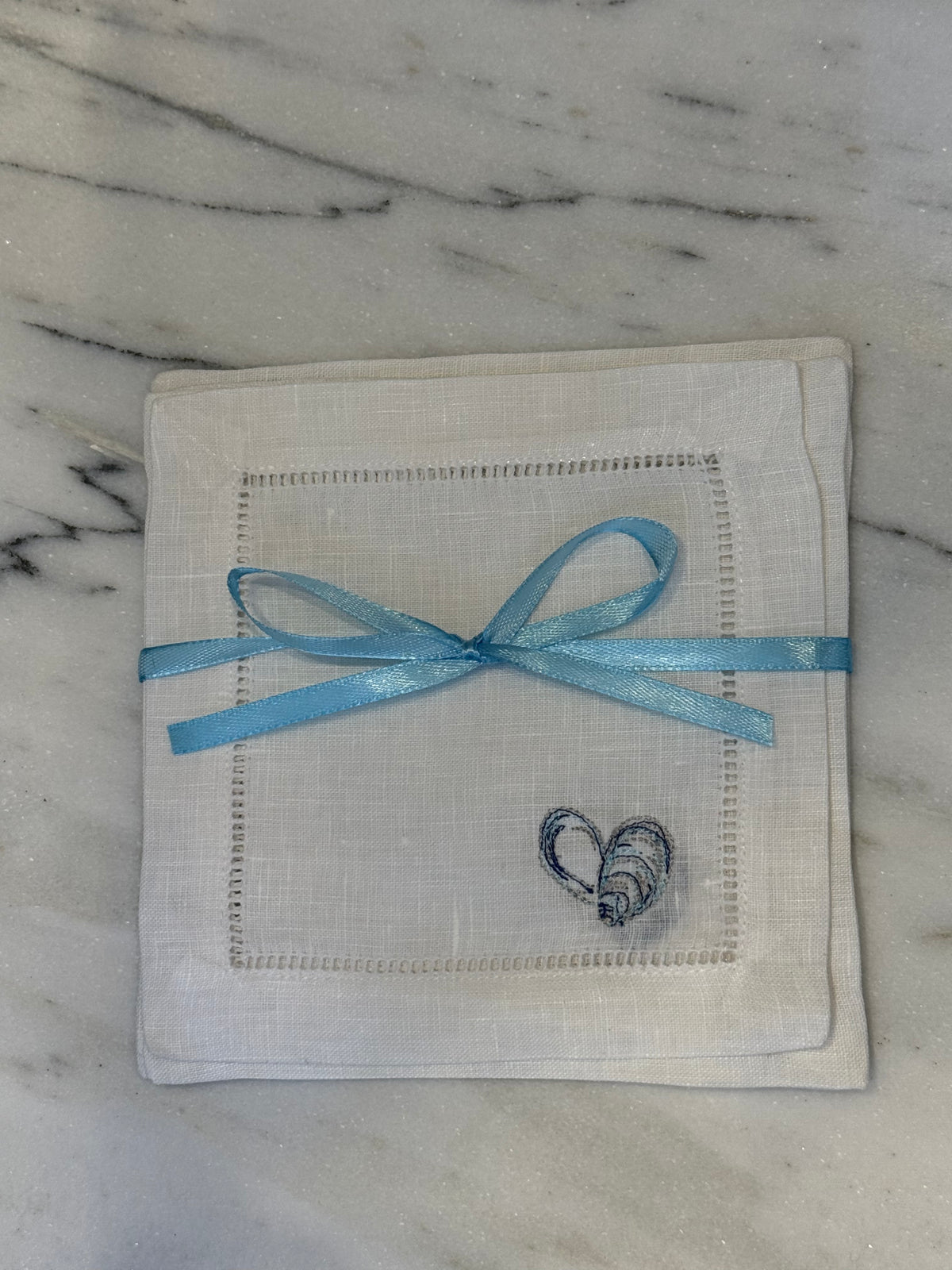 Oyster Locally Made Linen Napkins