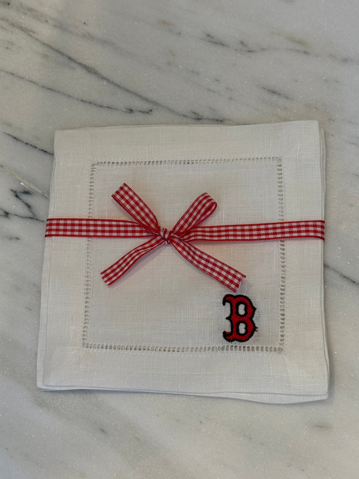 Red Sox Locally Made Linen Napkins