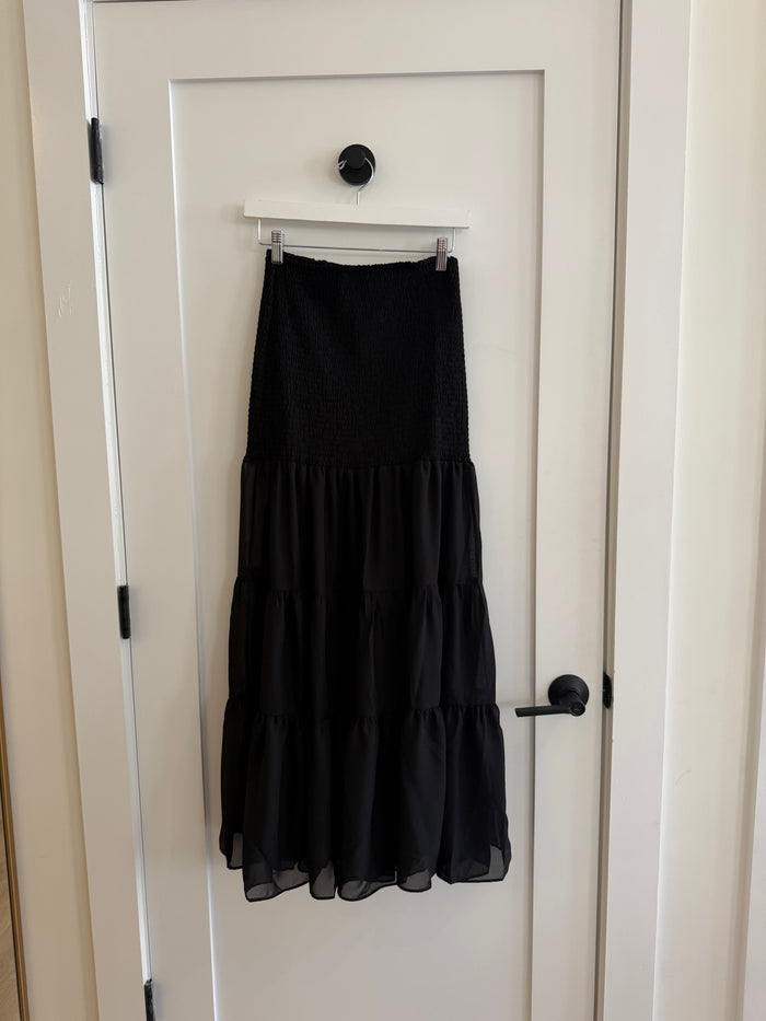 Black Maxi Skirt by Steve Madden