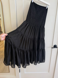 Black Maxi Skirt by Steve Madden