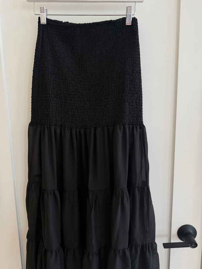 Black Maxi Skirt by Steve Madden