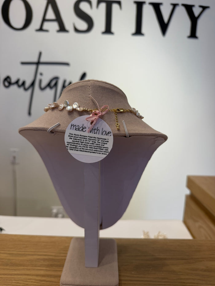 Keshi Baroque Pearl Necklace  by Kimberly Aman