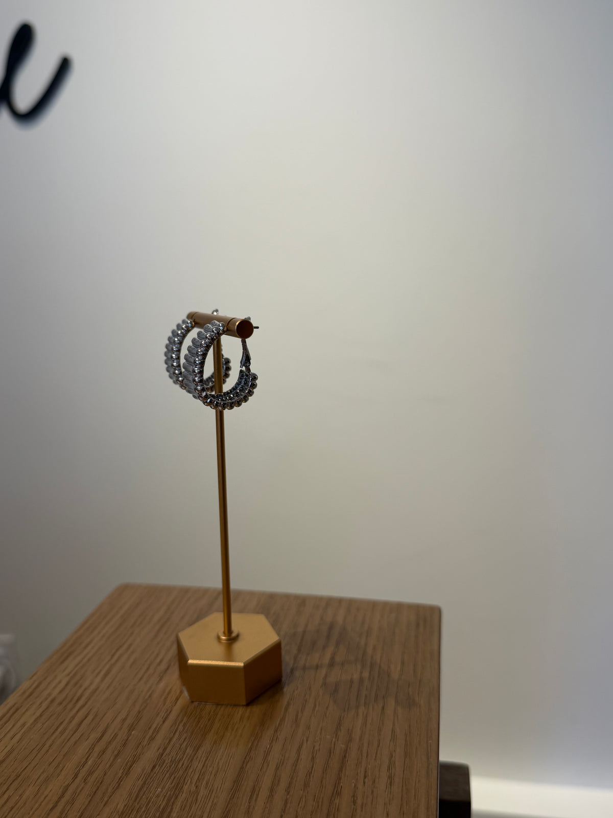 Silver Hoops by Charzie Jewelry