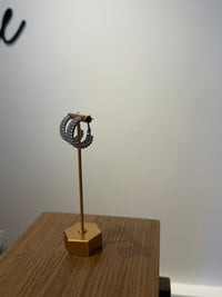 Silver Hoops by Charzie Jewelry