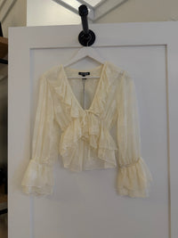 Lace Long Sleeve Top by Steve Madden