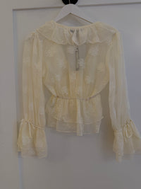 Lace Long Sleeve Top by Steve Madden