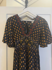 Patterned Maxi Dress by Bila 77
