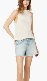 Ozzie Light wash Fray Jean Shorts by Joes Jeans