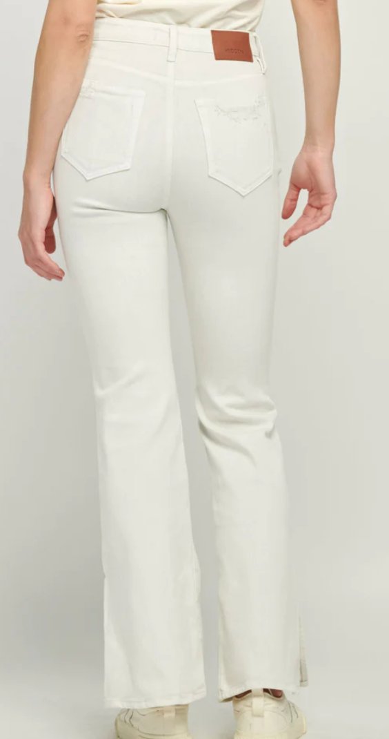 Cream Bootcut Jeans by Hidden Jeans