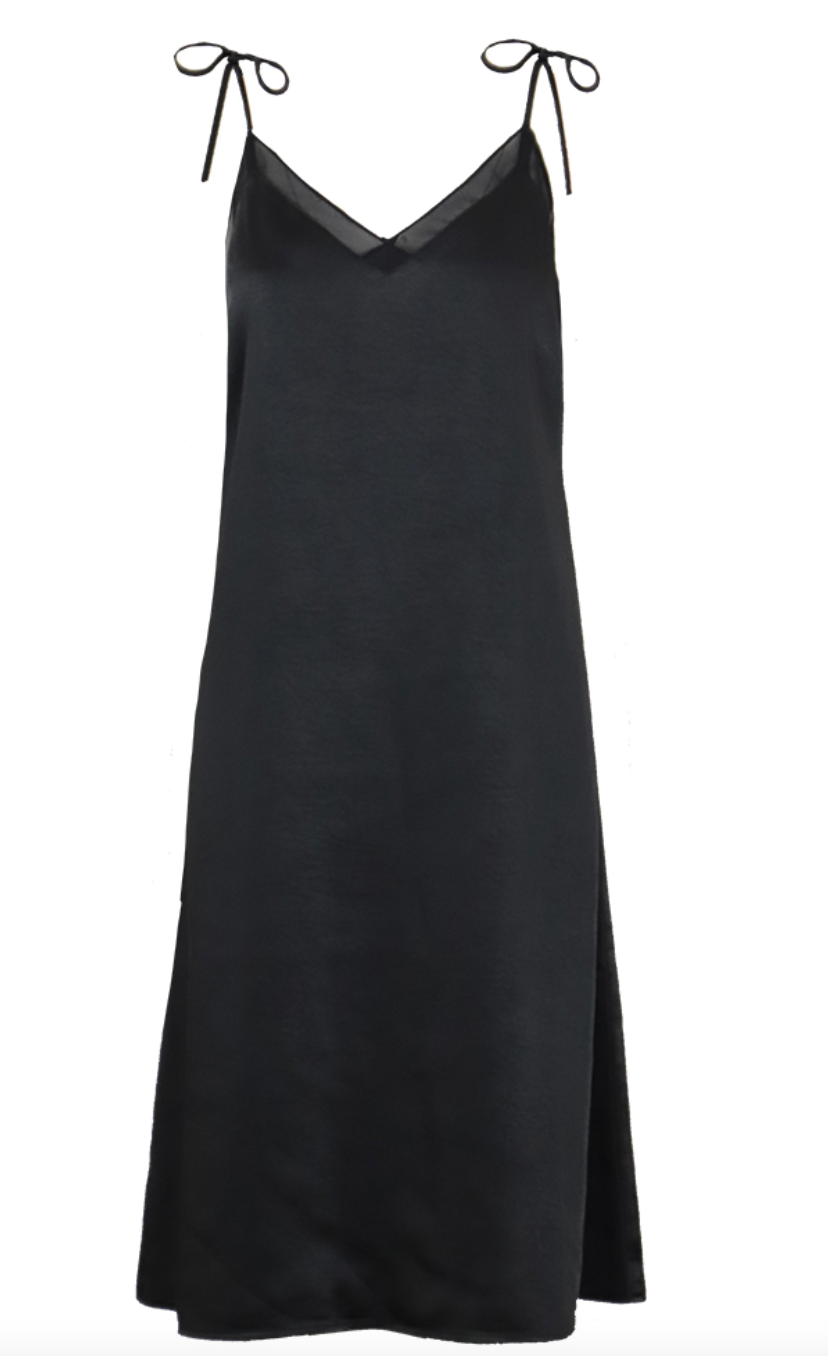 The Silky Slip Midi Dress by Lucy Paris