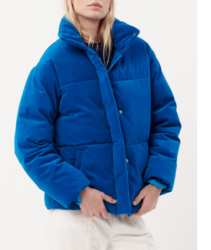 Blue Corduroy Jacket by FRNCH