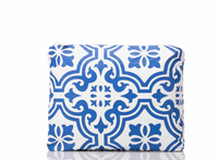 Blue and White Waterproof Bag by Aloha