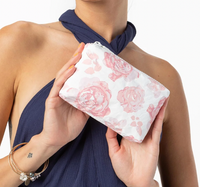 Pink Floral Waterproof Bags by Aloha