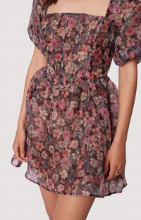 Floral Mini Dress by Lost and Wander