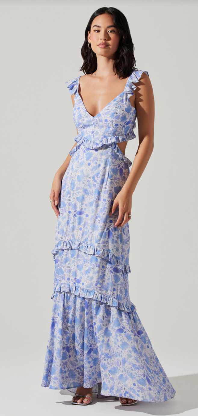 Cassis Maxi Dress by ASTR the Label
