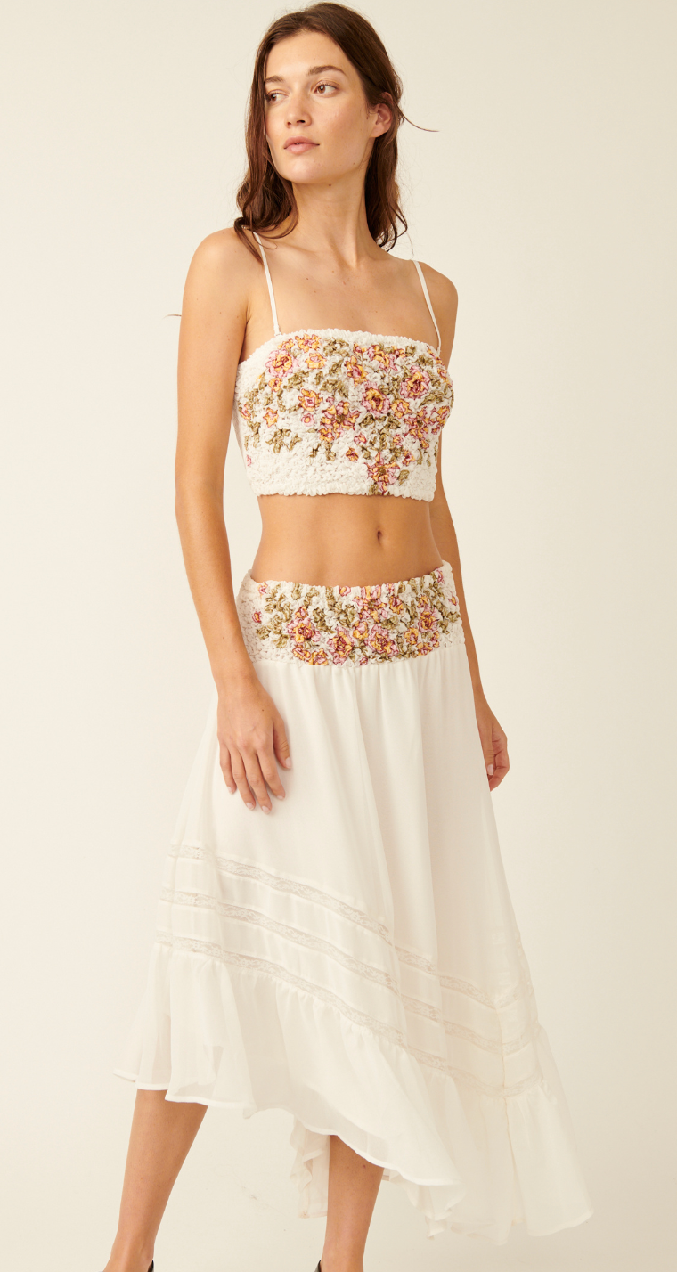 Augusta Top and Skirt set by Free People