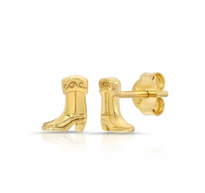 Saddle Up Stud Earrings by Jurate