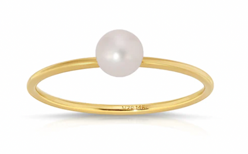 Cutie Pearl Ring by Jurate