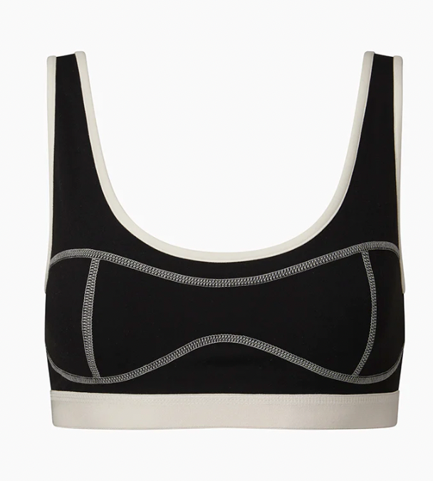 Scoop Neck Sports Bra Top by we Wore What