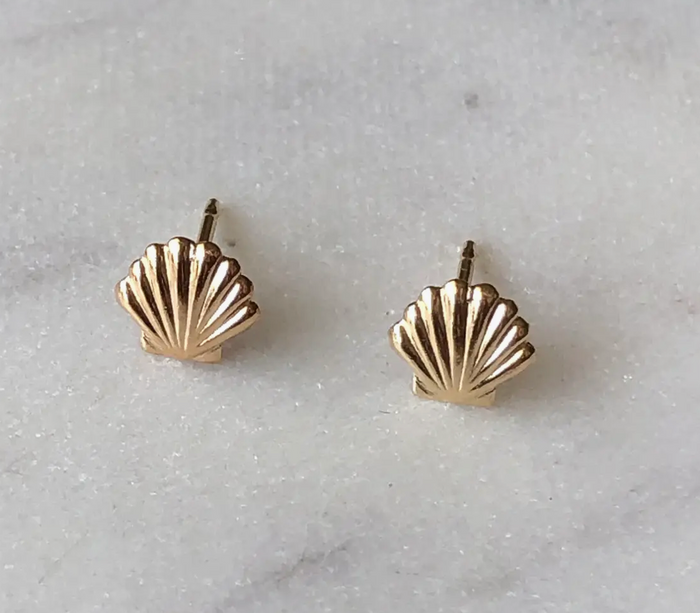 Shell Earrings by Jessica Matrasko Jewelry