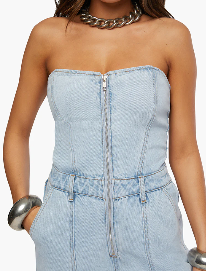 Denim Jumpsuit by We Wore What