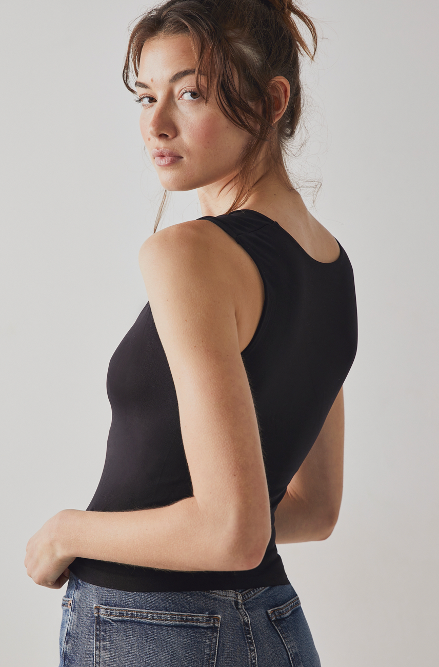 Clean Lines Muscle Cami Top by Free People