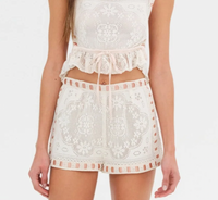 The Charlotte Lace Short by For Love and Lemons