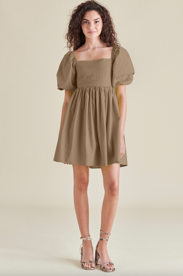 Puff Sleeve Mini Dress by Steve Madden