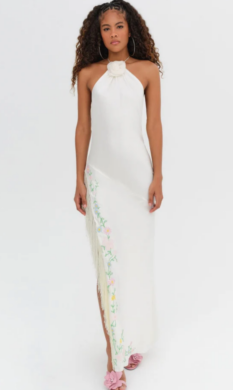 Silk Tina Maxi Dress by For Love and Lemons