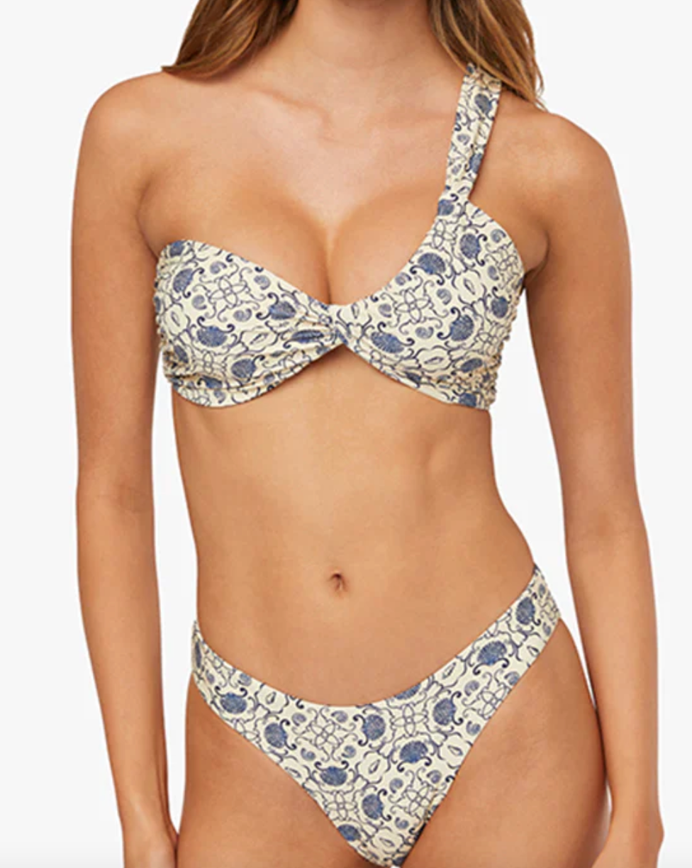 Shell Patterned Swimsuit Set by We Wore What