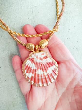 Shell Necklace Charm Necklace
