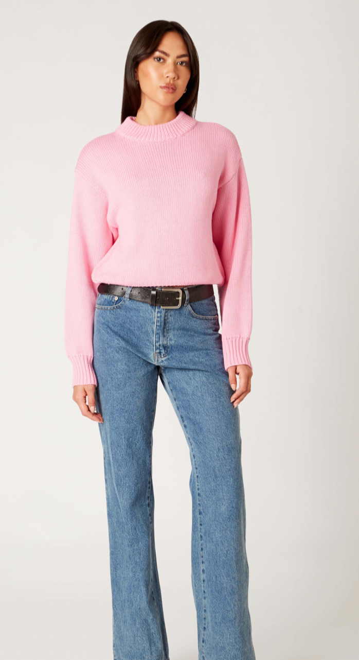 Ralph Pink Crewneck Sweater by NIA