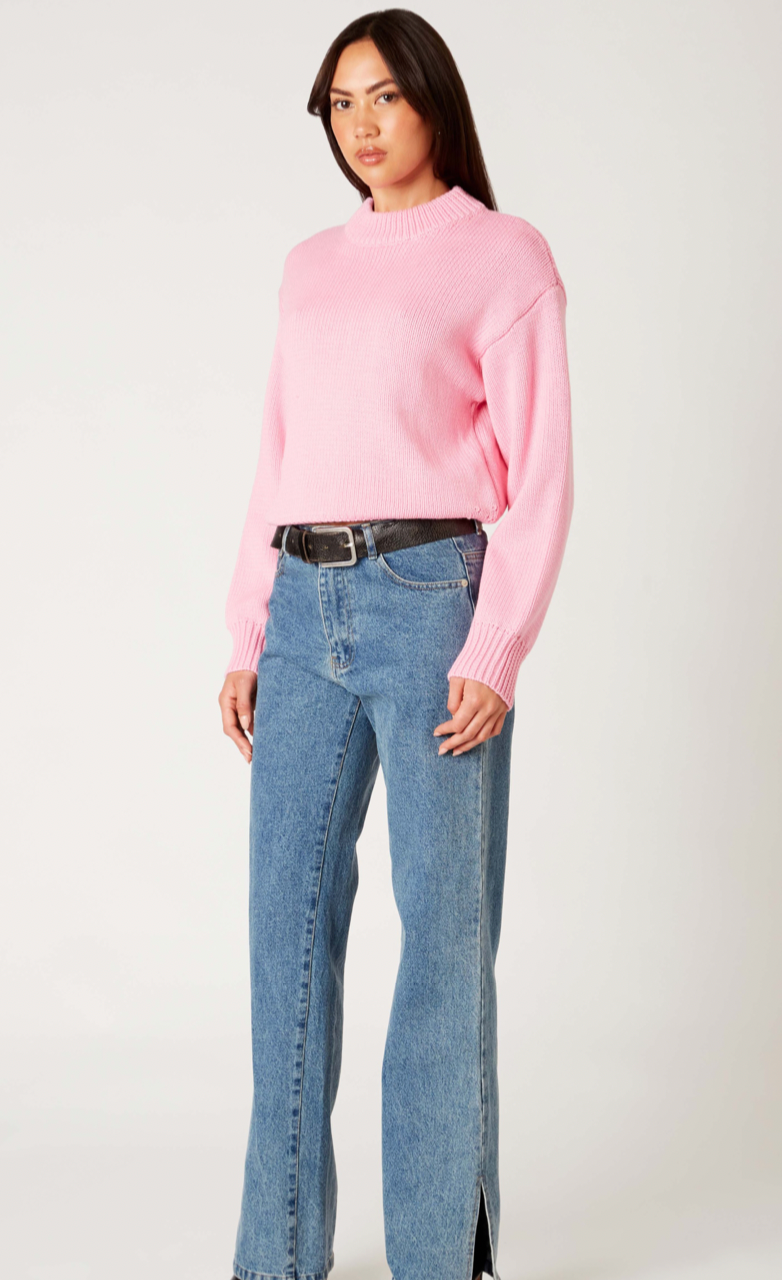 Ralph Pink Crewneck Sweater by NIA