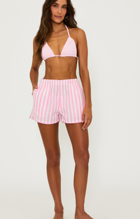 Tia Striped Short by Beach Riot