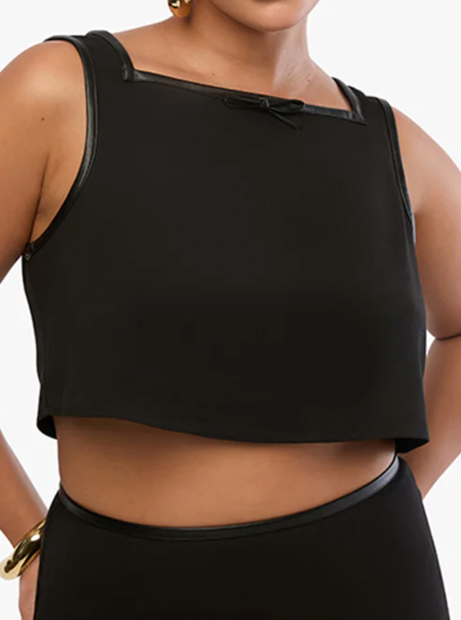 Cropped Square Top By We Wore What