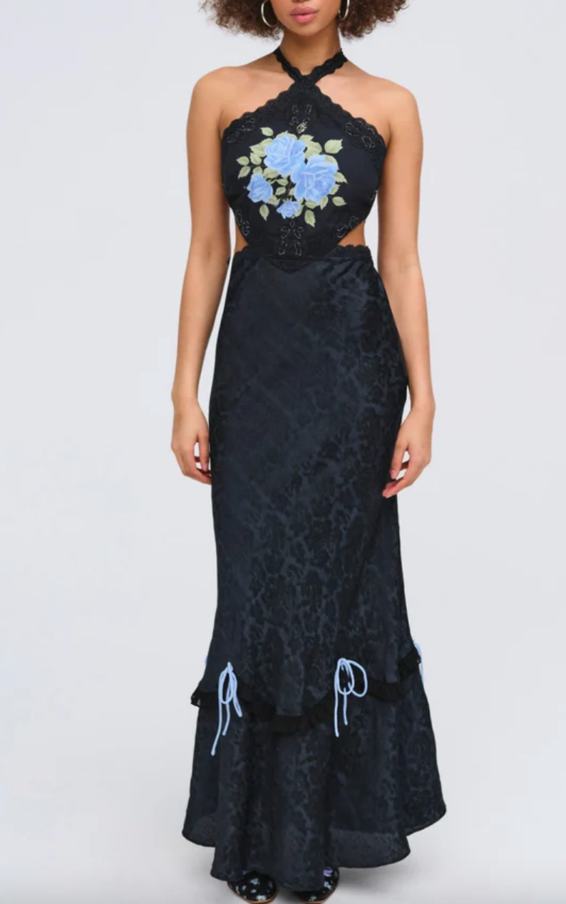 Mathilde Maxi Halter Dress by For Love and Lemons