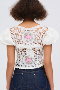 Bordeaux Top by For Love and Lemons