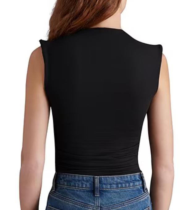 Essen Bodysuit in Black by Steve Madden