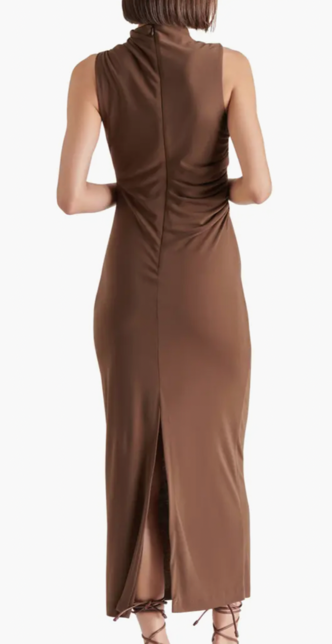 Brown Midi Dress by Steve Madden