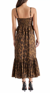 Eve Cheetah Leopard Dress by Steve Madden